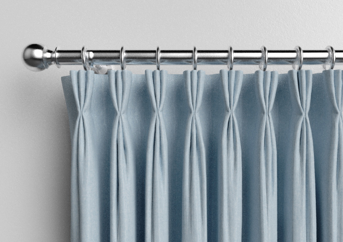 Harris, Arctic Blue - Made to Measure Curtains - Image 10
